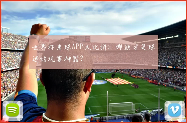 世界杯看球APP大比拼:哪款才是球迷的观赛神器?