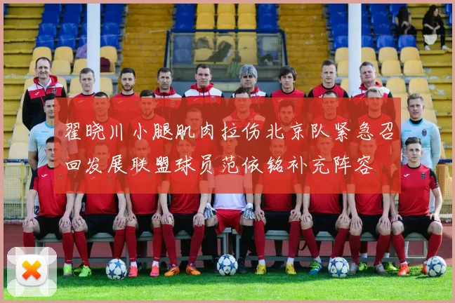 翟晓川小腿肌肉拉伤北京队紧急召回发展联盟球员范依铭补充阵容