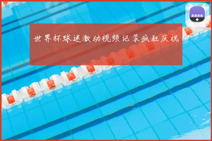 世界杯球迷激动视频记录疯狂庆祝